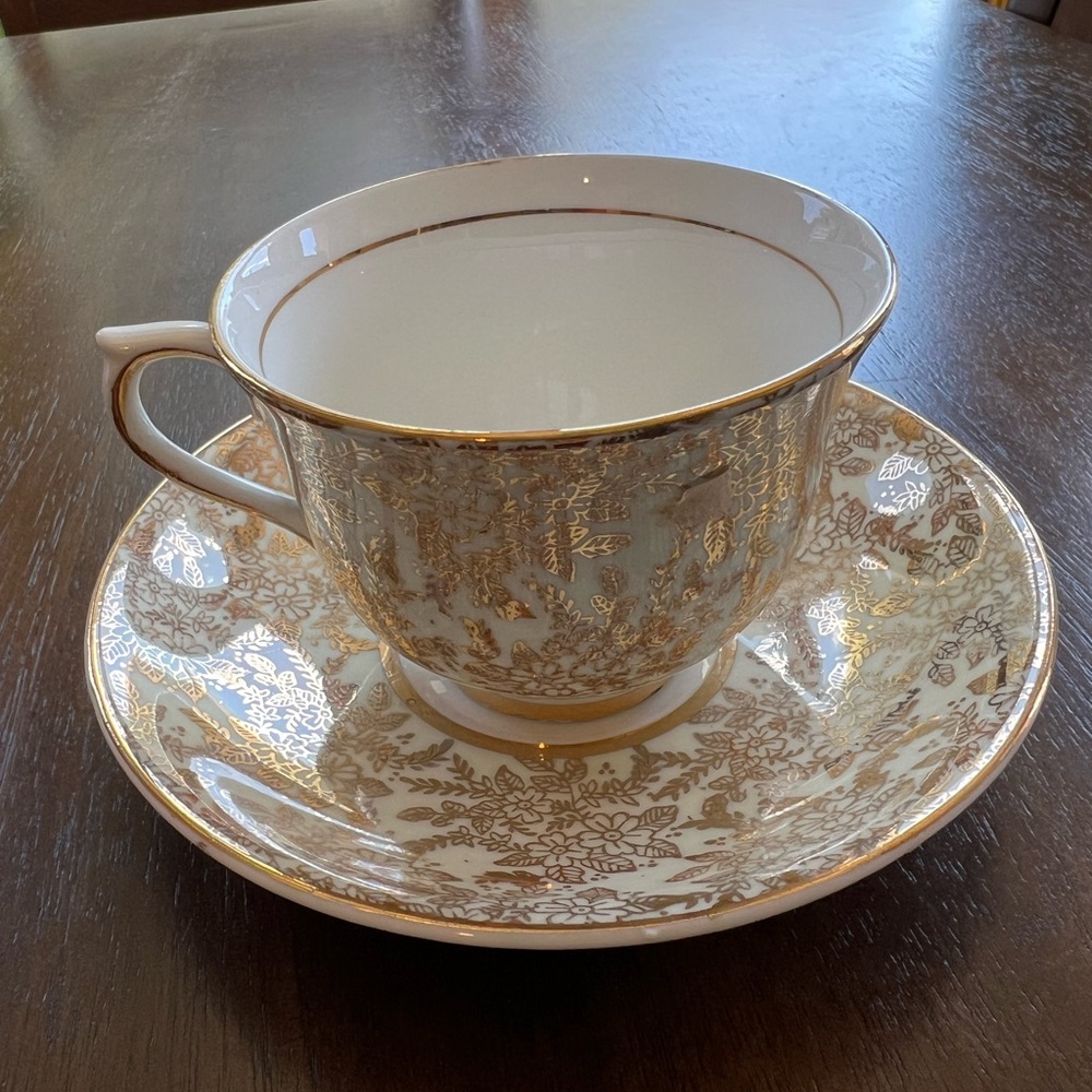 Colclough Bone China Teacup and Saucer